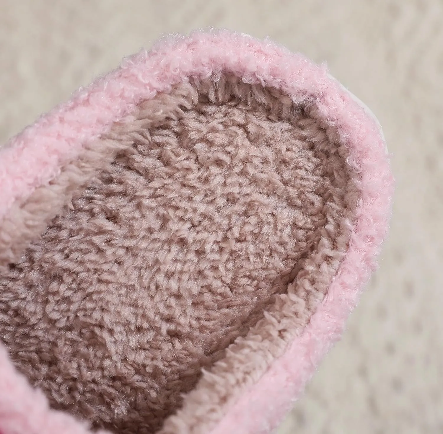 Winter Indoor Plush Slippers Warm Soft Cotton Slippers Gingham Cotton Slippers for Men's & Women's