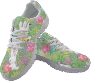 Women Men Lace Up Shoes Walking Sports Trainers Durable Sneaker for Running Hiking Gym US 5-15