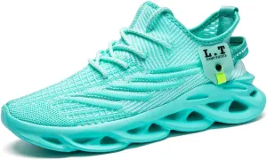 Women Running Shoes Walking Training Sneakers Sport Gym Fitness Tennis Shoes Non Slip Fashion Comfortable Lightweight Shoe for Casual Jogging Mesh Breathable Sneaker
