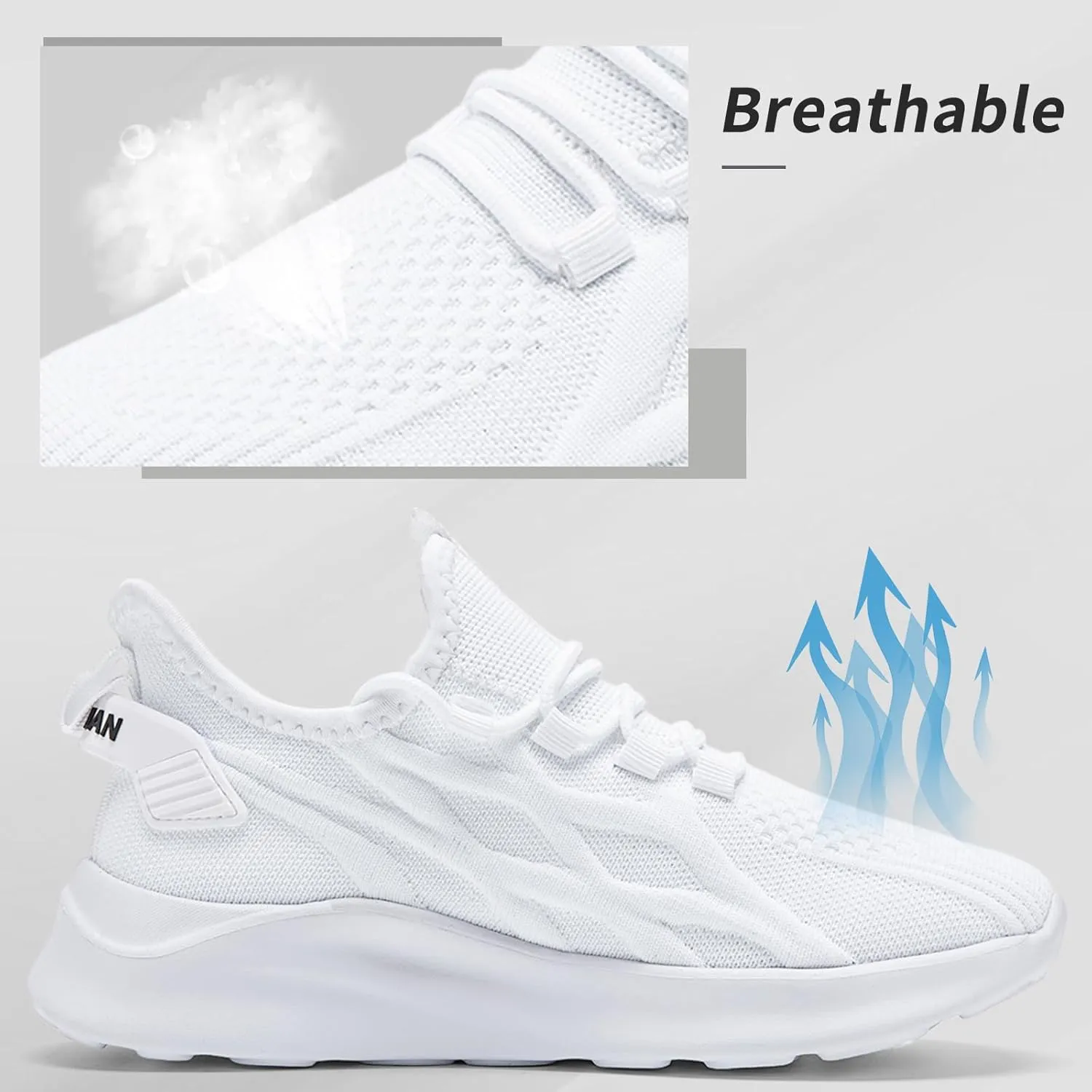 Women Sneaker Tennis Walking Running Shoes Mesh Breathable Gym Non Slip Work Ladies Shoes