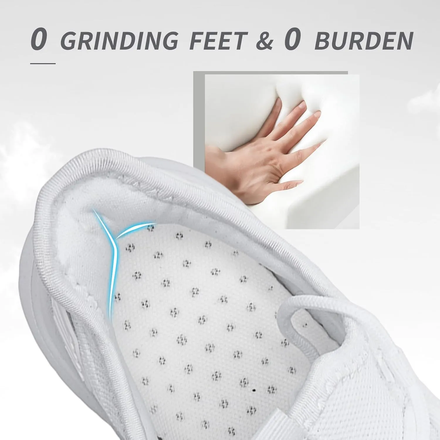 Women Sneaker Tennis Walking Running Shoes Mesh Breathable Gym Non Slip Work Ladies Shoes