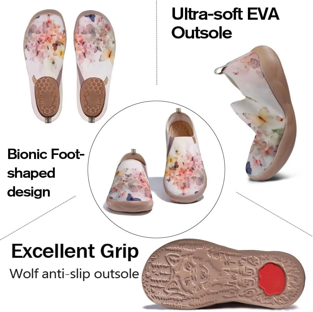 Women's Art Travel Shoes Slip On Casual Cozy Loafers Lightweight Comfort Fashion Sneaker