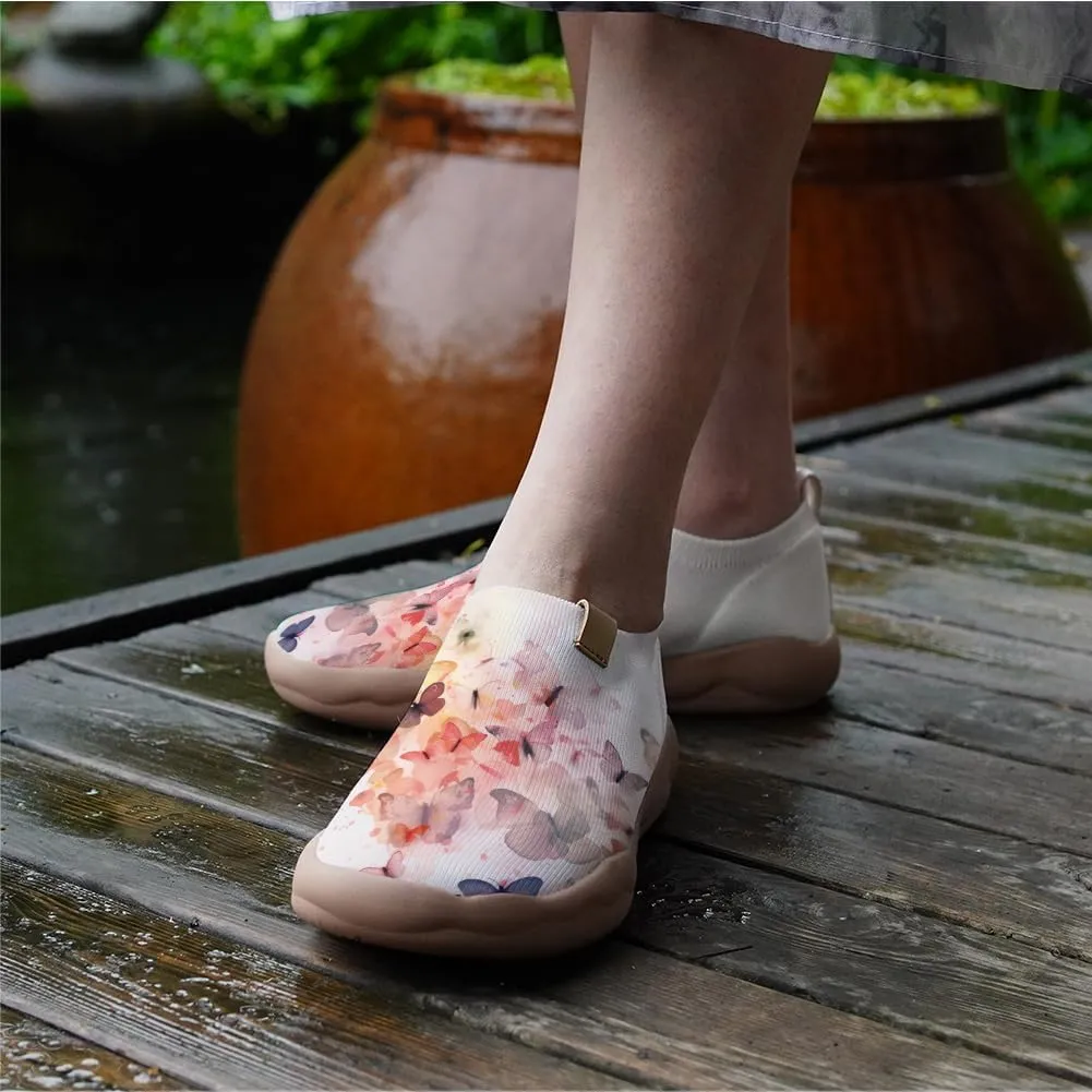 Women's Art Travel Shoes Slip On Casual Cozy Loafers Lightweight Comfort Fashion Sneaker