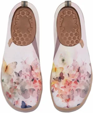Women's Art Travel Shoes Slip On Casual Cozy Loafers Lightweight Comfort Fashion Sneaker