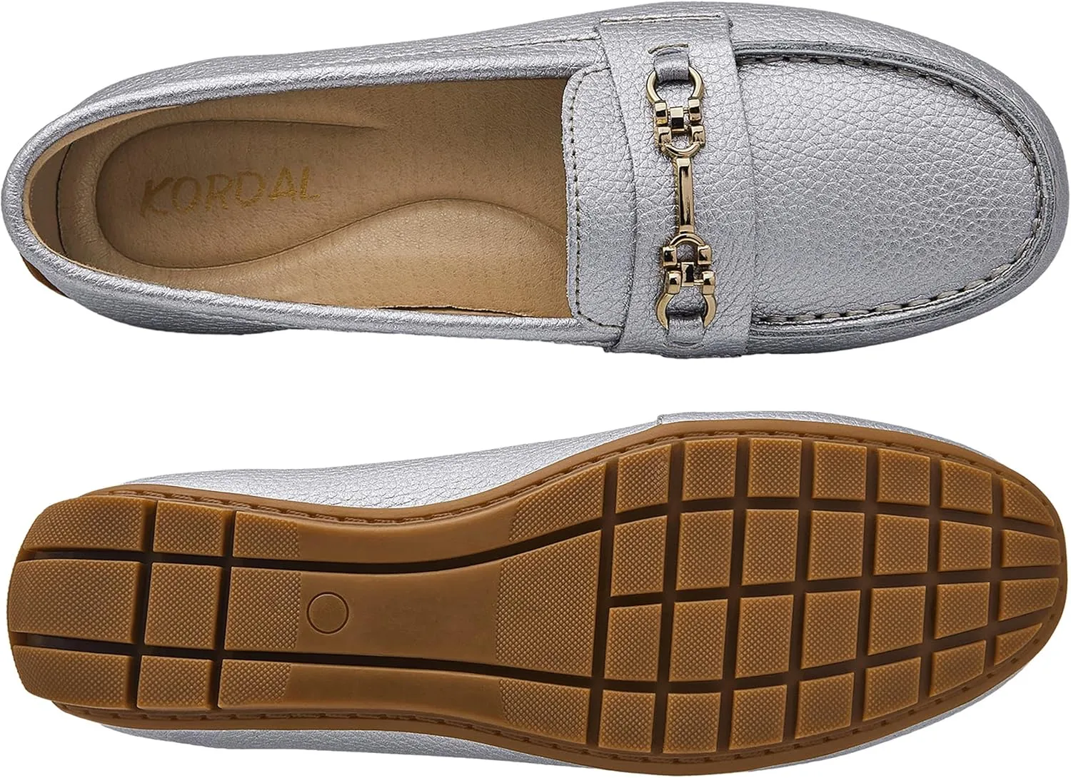 Women's Comfortable & Lightweight Leather Loafers Slip-Ons Driving Mocs Walking Shoes Cute Business Casual Dress Shoes Work Flats for Women