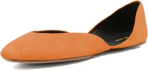 Women's Comfy Ballet Flats Slip On Closed Rounded Toe D'Orsay Flats Shoes for Dancing Prom Dress Size 4-16 US