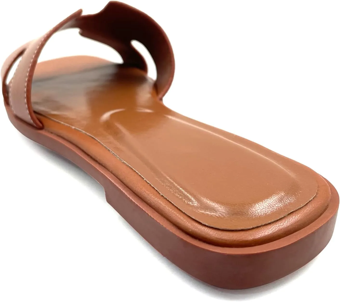 Womens Flat Sandals,Anti slip fashion sandals,Flat Slide Sandals for women,Comfy Style,women's gift, for vacation, sightseeing, and shopping