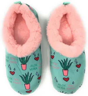 Women's Fuzzy Plush Non-Slip Slippers, Warm Comfy Cozy House Slippers, Fleece Lined Indoor Shoes