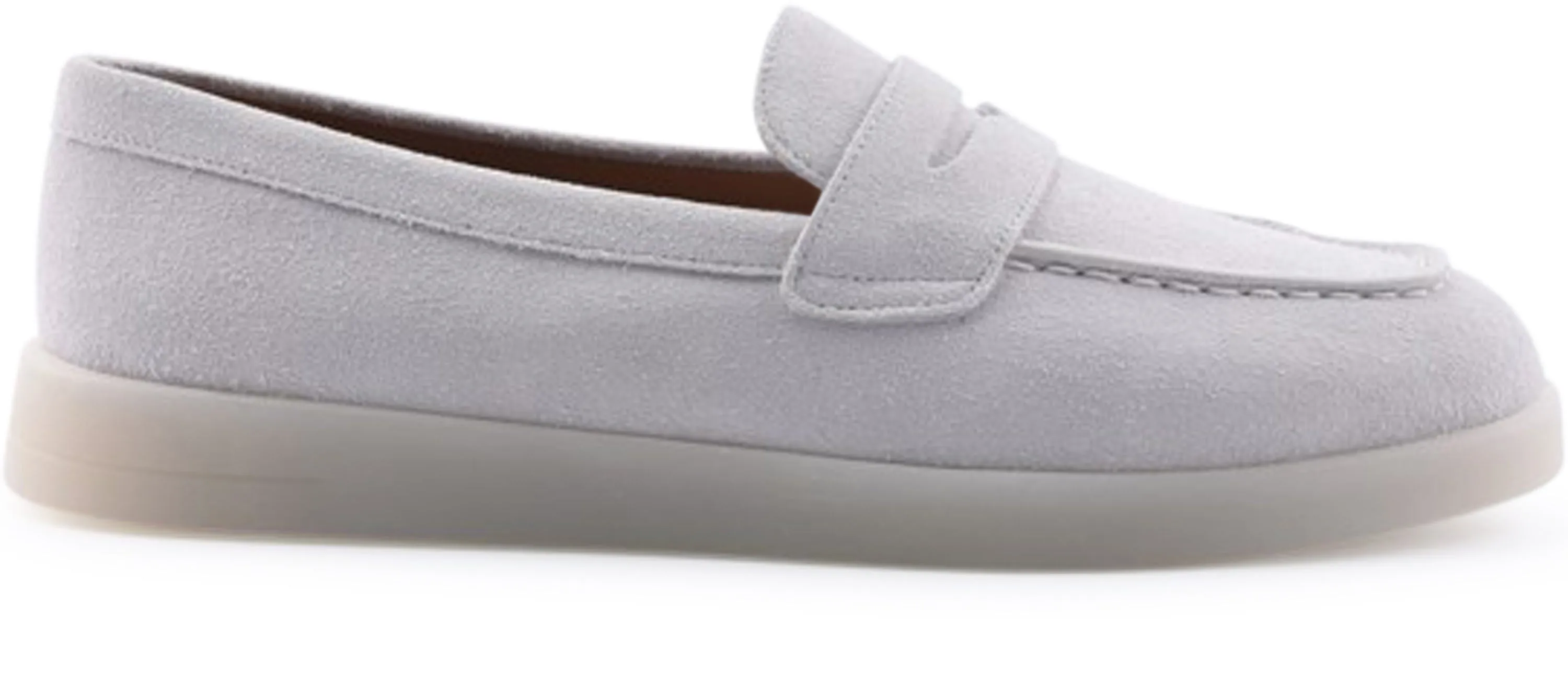 Women's Marnie Penny Loafer Suede White