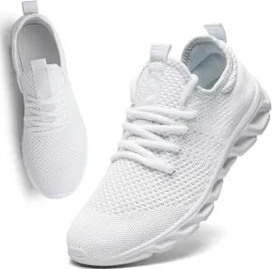 Womens Mens Running Shoes Tennis Sneakers Lightweight Gym Slip on Unisex Shoes Athletic Workout Walking Shoes
