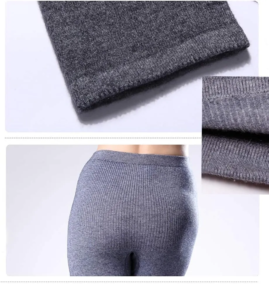 Women’s Natural Ultra-Soft Premium Cashmere Knitted Thermal Pants Legging Warm & Soft for Women