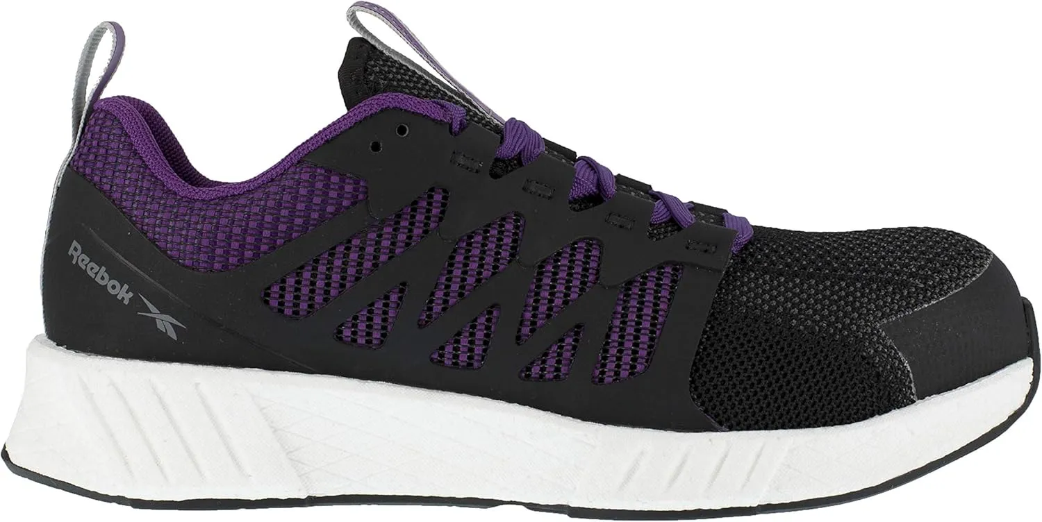 Women's Rb315 Fusion Flexweave Safety Toe Athletic Work Shoe Black