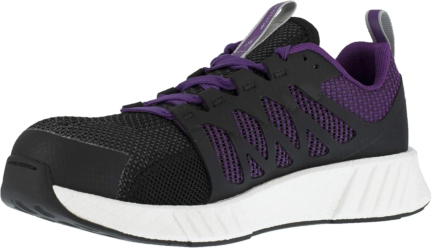 Women's Rb315 Fusion Flexweave Safety Toe Athletic Work Shoe Black