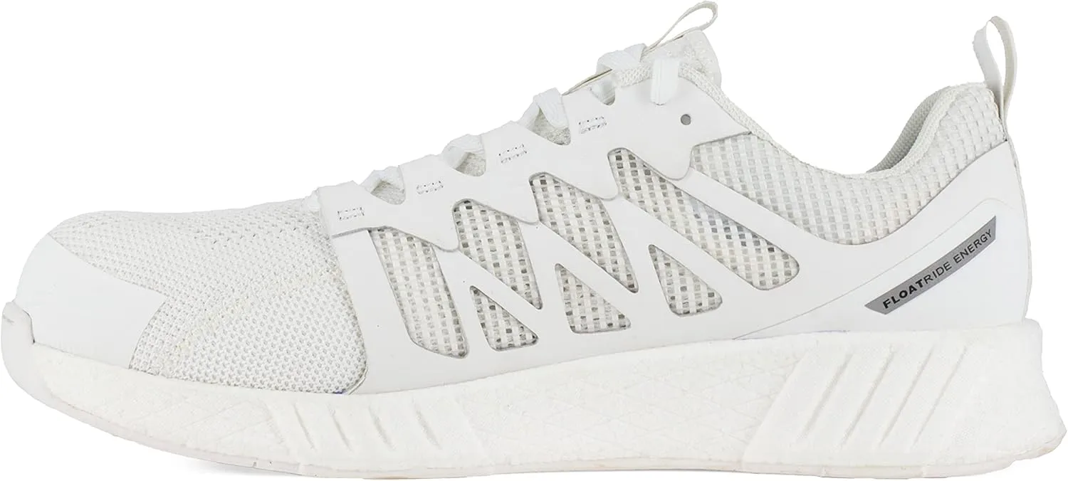 Women's Rb545 Fusion Flexweave Work Construction Shoe White Safety