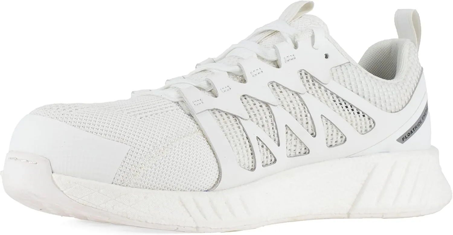 Women's Rb545 Fusion Flexweave Work Construction Shoe White Safety