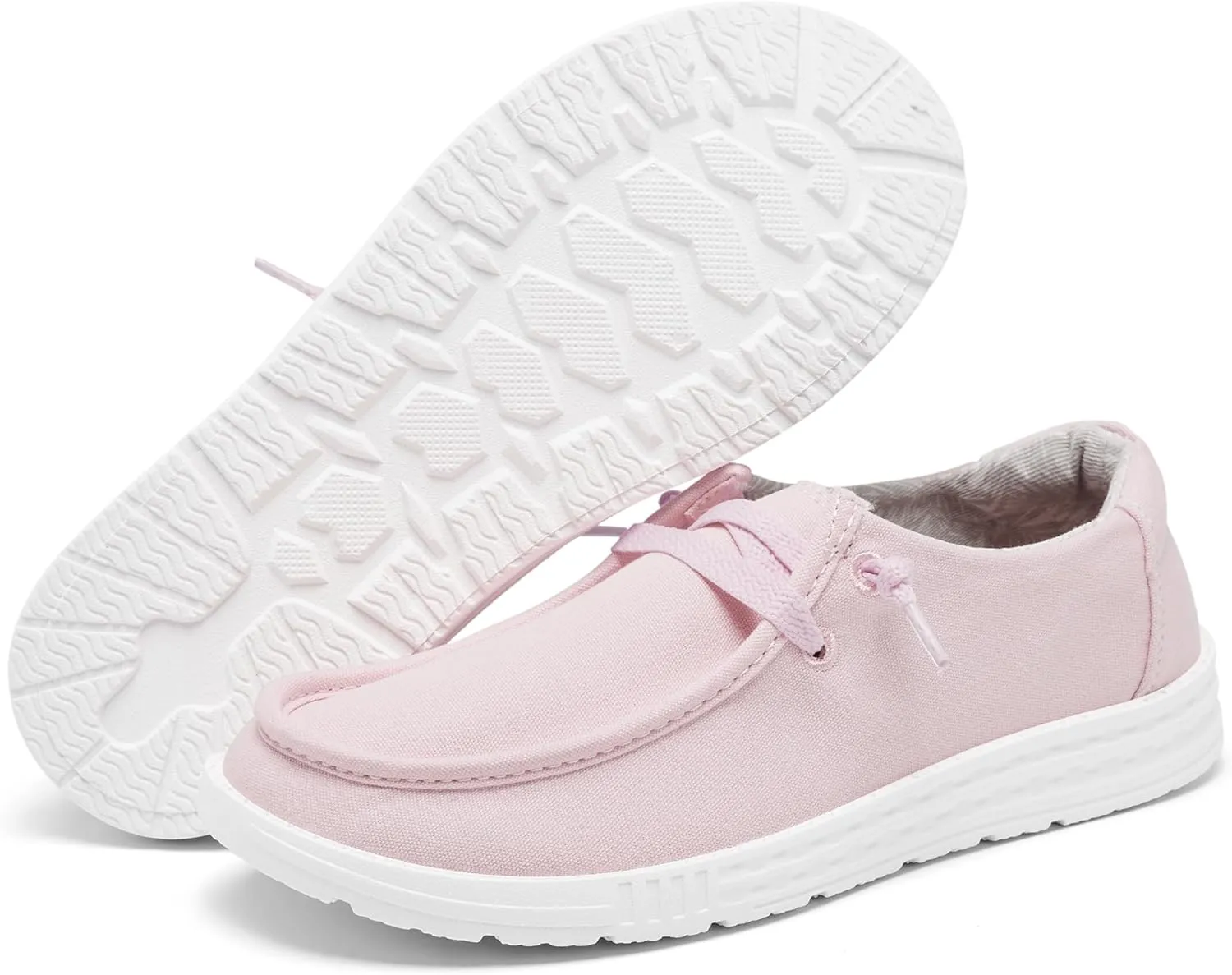 Womens Slip-on Loafers Slip in Boat Walking Shoes