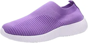 Women's Slip-on Shoes Wide Width Sneakers Hands Free Womens Tennis Shoes Cute Casual Tennis Shoes White Sneakers Slip On Tennis Shoe Loafers Dress Shoe