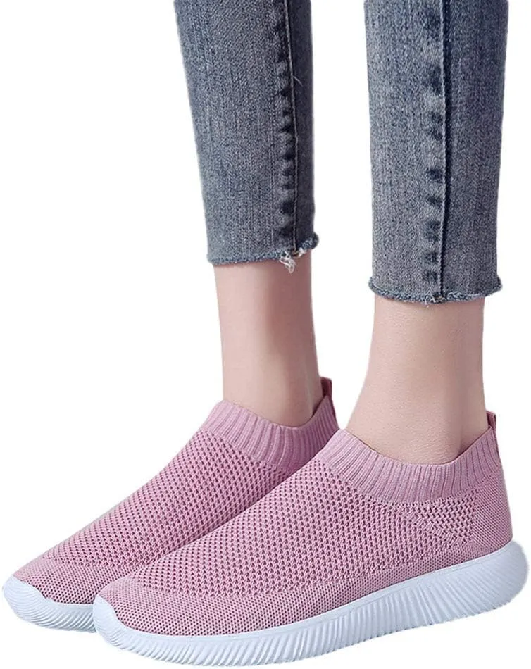 Women's Slip On Sneakers Casual Everyday Shoes Mens Casual Shoes Lightweight Dressy Casual Shoes Black Platform Sneaker Slip On Tennis Shoe Loafers Shoe