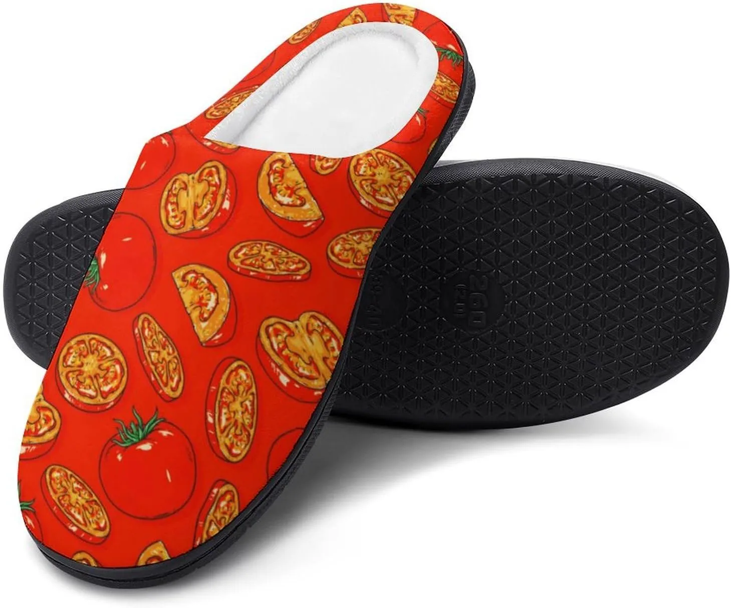 Womens Slippers Comfy Bedroom Slip-On Shoes Ladies Halloween Slippers Warm Cotton House Slippers Memory Foam Slippers