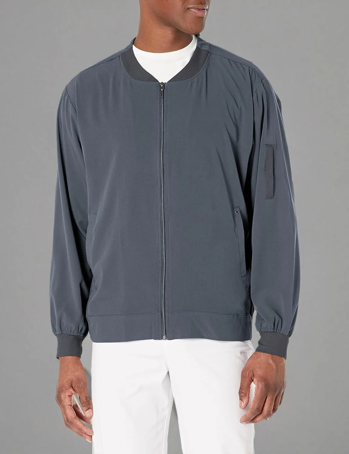 WonderWink Men's Zip Bomber Jacket