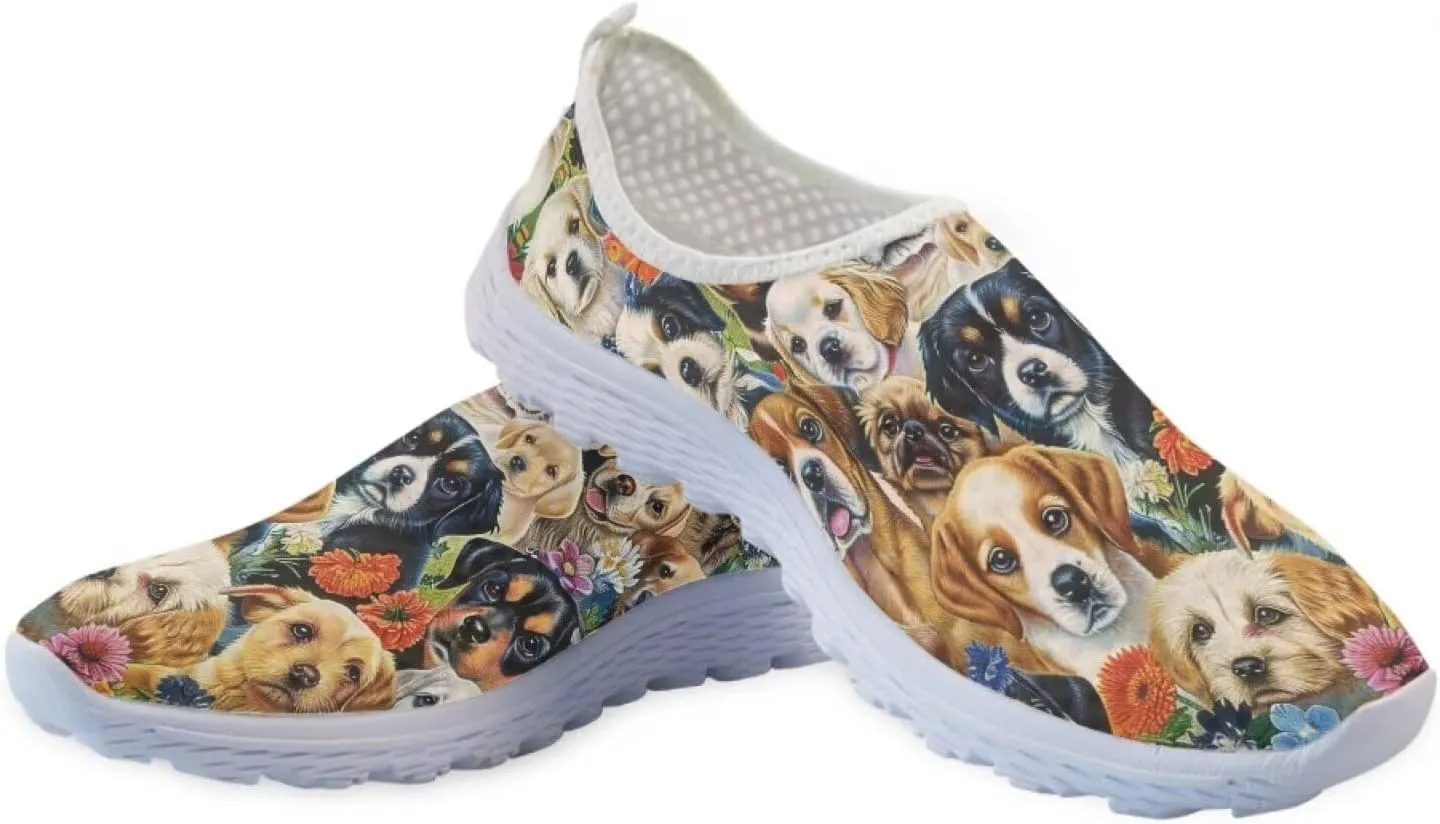 Xpyiqun Women Slip On Sneaker Mesh Running Shoes Casual Sport Tennis Sneakers Trainers