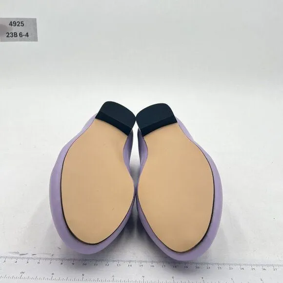 YDN Purple Square Toe Comfy Block Low Heel Classic Loafers Office Outfit Walking
