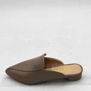YDN Women Causal Slide Mules Comfy Flats Loafers Poined Toe Slipper Slip On Back
