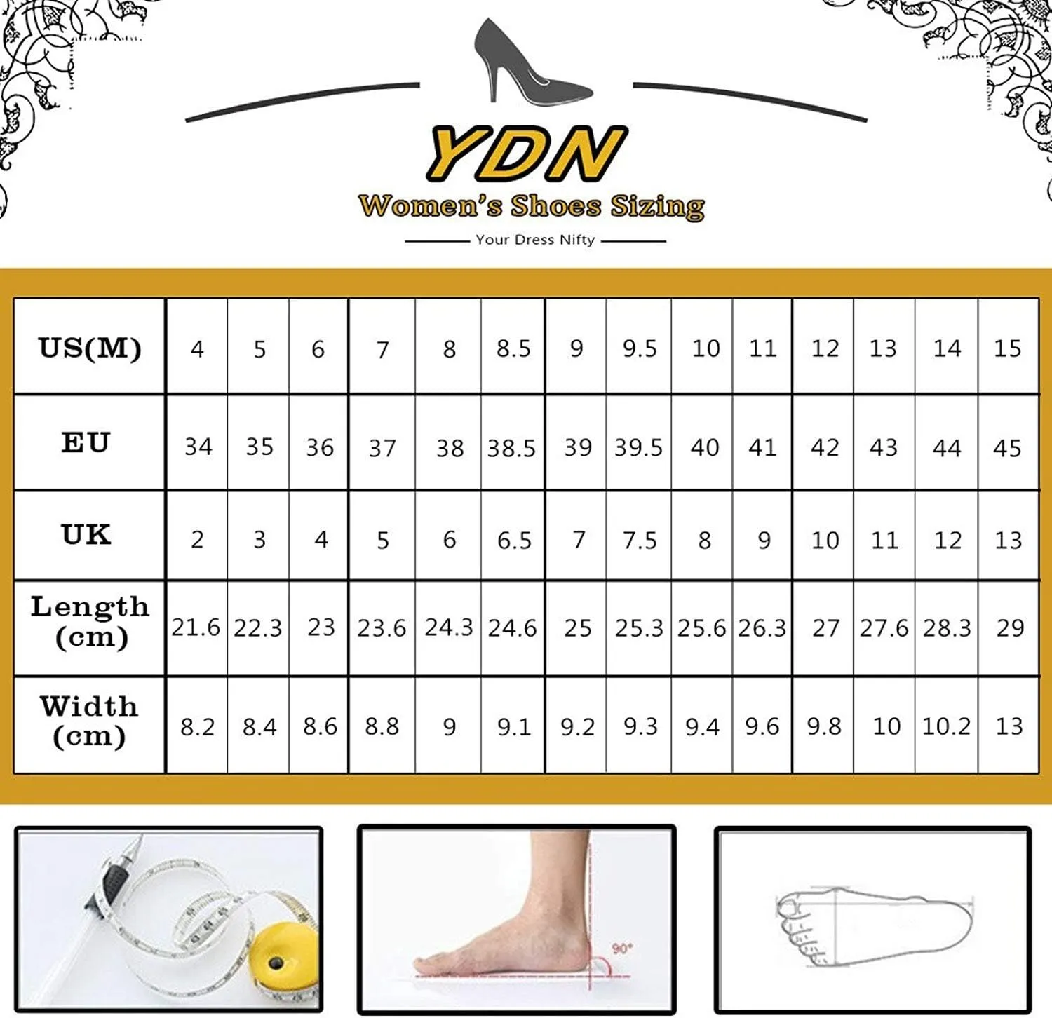 YDN Women Pointed Toe D'Orsay Ballet Flats V Cut Low Heels Slip On Office Dress Loafer Shoes