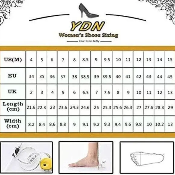 YDN Women's Comfy Kitten Low&High Heel Mules Slip on Clog Sandals Open Toe Dress