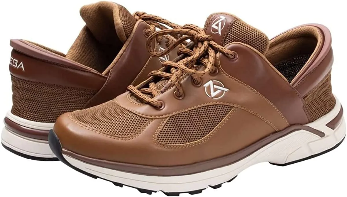 ZEBA Men's Hands Free Slip-On Walking Shoes